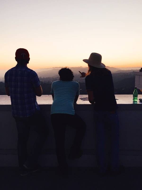 Silhouettes.