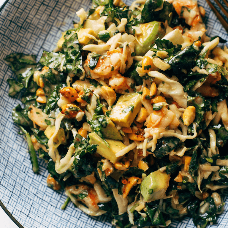 Miso crunch salad.