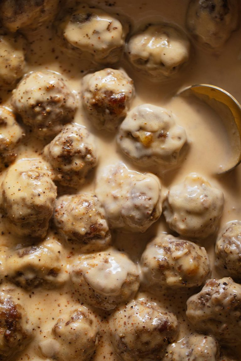 Swedish meatballs.