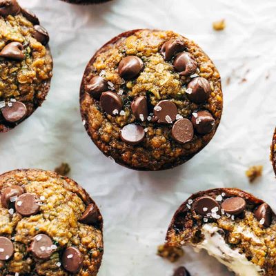 Zucchini muffins.